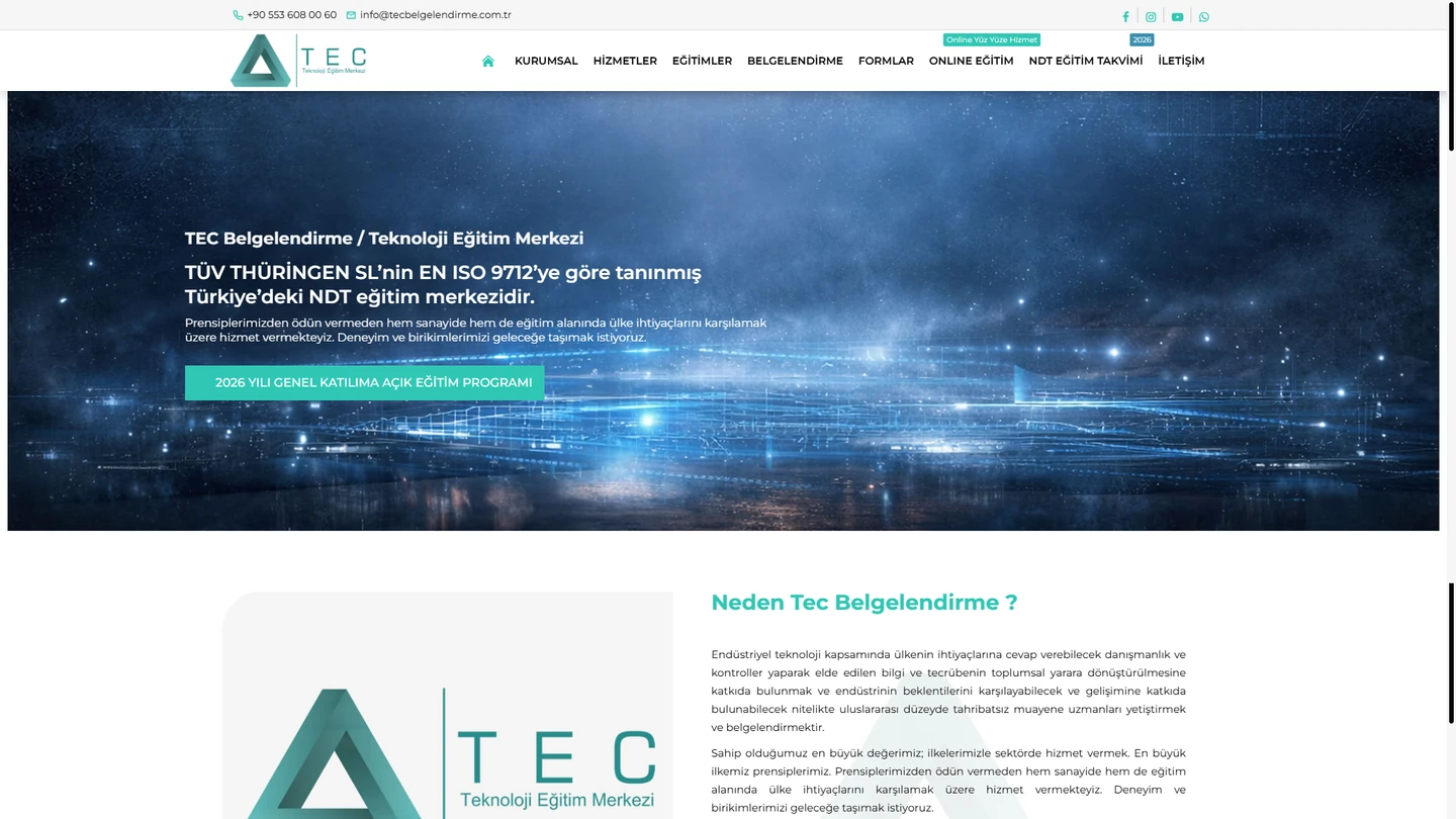 TEC Belgelendirme